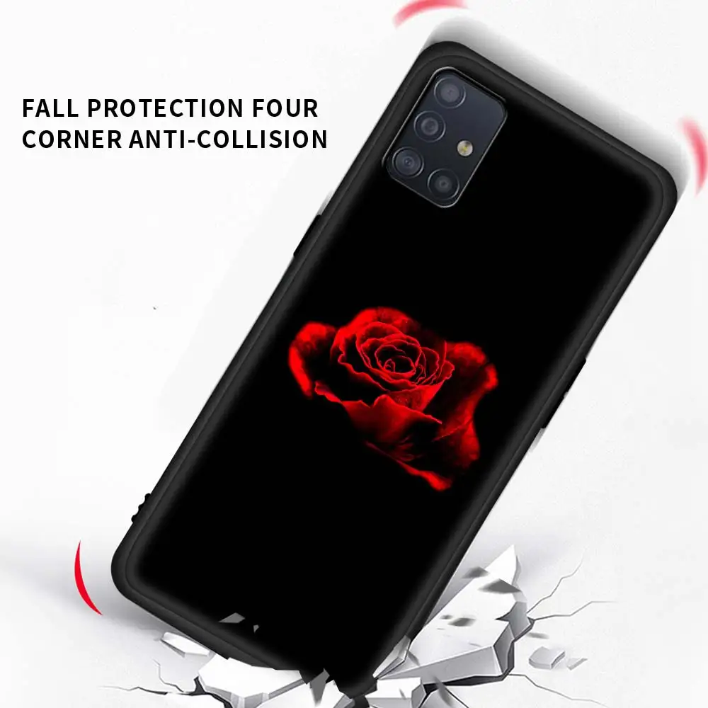 Red Rose Flower Case For Samsung Galaxy A51 A71 A21s M51 A31 A41 A11 A12 A01 A21 A42 5G M31 M30s M21 Shockproof Bolsas
Red Rose Flower Case For Samsung Galaxy A51 A71 A21s M51 A31 A41 A11 A12 A01 A21 A42 5G M31 M30s M21 Shockproof Bolsas