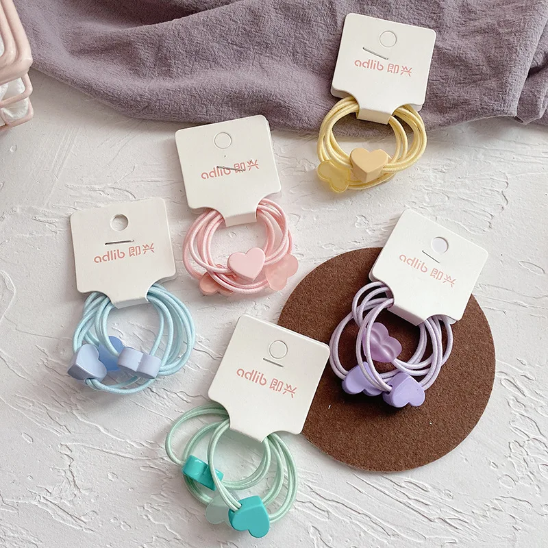 3 Pcs Korean Sweet Girl Simple Colorful Love Rubber Band Hair Rope Kids Hair Accessories Fashion Children's Ponytail Headdress
3 Pcs Korean Sweet Girl Simple Colorful Love Rubber Band Hair Rope Kids Hair Accessories Fashion Children's Ponytail Headdress