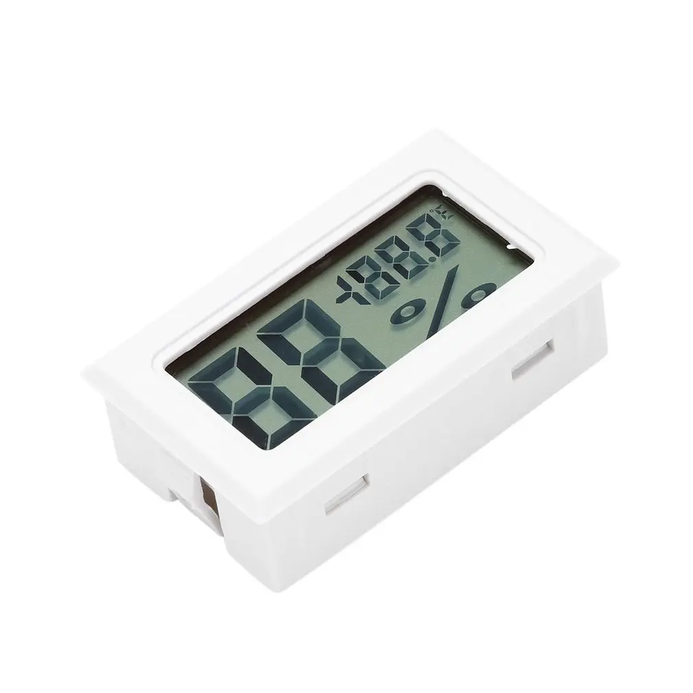 Mini Digital LCD Temperature Sensor Humidity Meter Thermometer Hygrometer Measuring Gauge White/Black
Mini Digital LCD Temperature Sensor Humidity Meter Thermometer Hygrometer Measuring Gauge White/Black