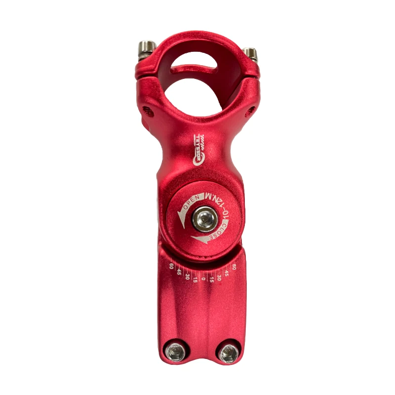 Teyssor Aluminum Alloy Front Fork Stem MTB Stem 90mm Handlebar Stem Adjustable Riser 60 degree bike stem
Teyssor Aluminum Alloy Front Fork Stem MTB Stem 90mm Handlebar Stem Adjustable Riser 60 degree bike stem
