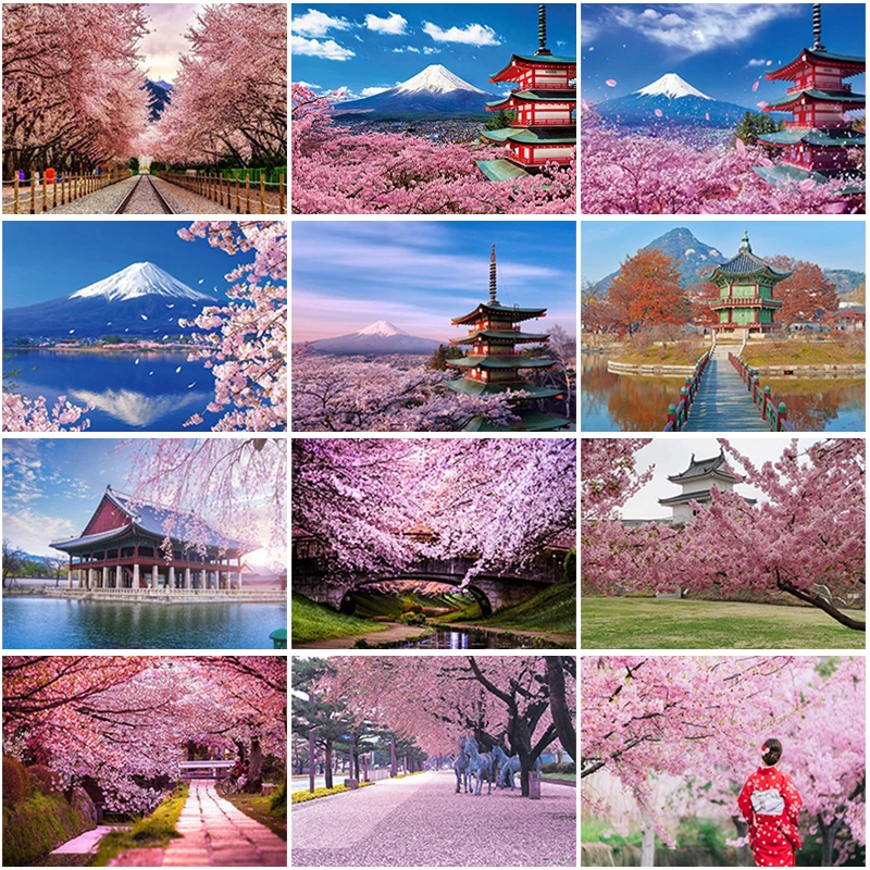 DIY 5D Diamond Painting Full Round & Square Resin Mosaic Diamond Embroidery Cross Stitch Kits Wall Art Decor Cherry Blossoms
DIY 5D Diamond Painting Full Round & Square Resin Mosaic Diamond Embroidery Cross Stitch Kits Wall Art Decor Cherry Blossoms