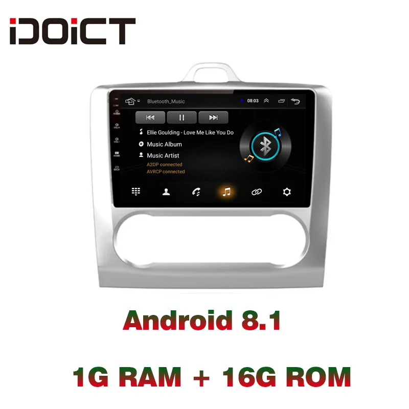 IDOICT Android 8.1 Car DVD Player GPS Navigation Multimedia For Ford Focus Radio 2005-2011 car stereo bluetooth
IDOICT Android 8.1 Car DVD Player GPS Navigation Multimedia For Ford Focus Radio 2005-2011 car stereo bluetooth