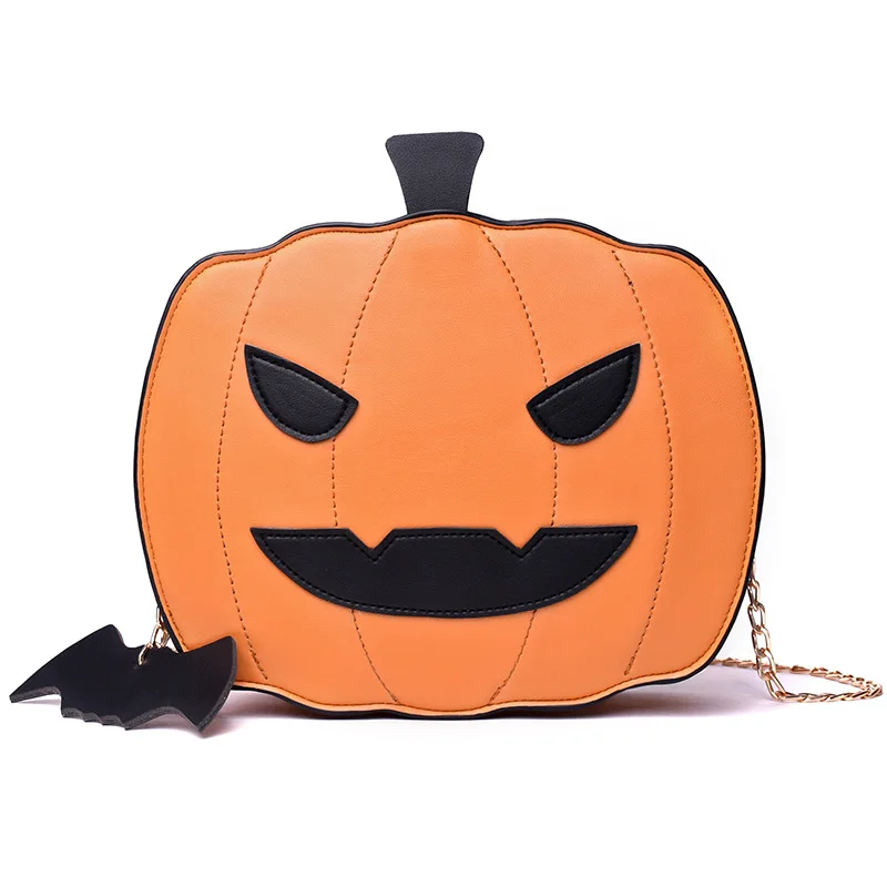 Funny Pumpkin Bag New Fashion Contrast Color Cute Personality Creative Trend One Shoulder Messenger Chain Female Bag
Funny Pumpkin Bag New Fashion Contrast Color Cute Personality Creative Trend One Shoulder Messenger Chain Female Bag