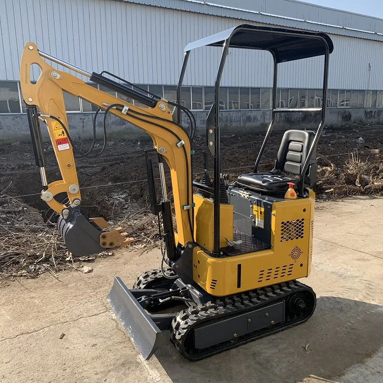 Mini excavadora de 1 tonelada con 3 cilindros, motor Kubota de refrigeracin por agua 
Mini excavadora de 1 tonelada con 3 cilindros, motor Kubota de refrigeracin por agua