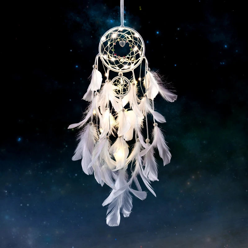 Dreamcatcher handmade diy ornaments wind chimes girl heart forest can catch energy net dream bell pendant wall decor
Dreamcatcher handmade diy ornaments wind chimes girl heart forest can catch energy net dream bell pendant wall decor
