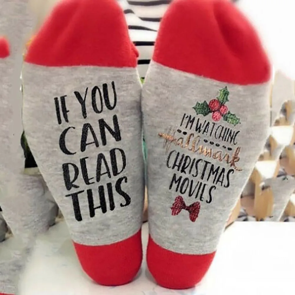 Ladies Christmas Gift Socks Novelty Festive Xmas Gift Office Party Secret Santa Girls English Letters Movies Socks Sports Cotton
Ladies Christmas Gift Socks Novelty Festive Xmas Gift Office Party Secret Santa Girls English Letters Movies Socks Sports Cotton