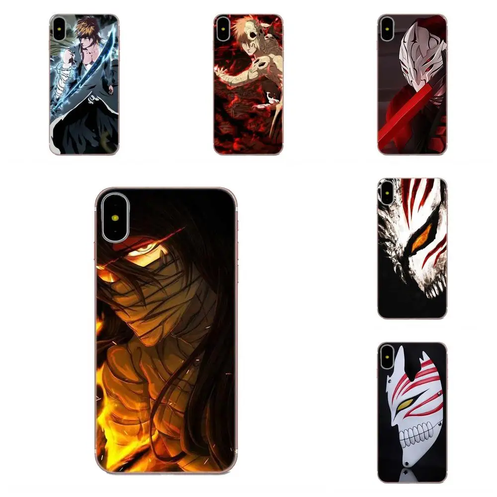 Отбеливатель Kurosaki Ichigo аниме для Sony Xperia Z Z1 Z2 Z3 Z4 Z5 compact Mini M2 M4 M5 T3 E3 E5 XA XA1 XZ Премиум