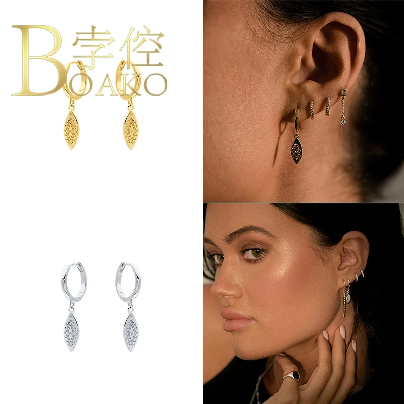 Женские серьги-кольца BOAKO, серьги из серебра 925 пробы, модные милые серьги, ювелирные изделия из циркония, серьги-кольца, 2020
Женские серьги-кольца BOAKO, серьги из серебра 925 пробы, модные милые серьги, ювелирные изделия из циркония, серьги-кольца, 2020