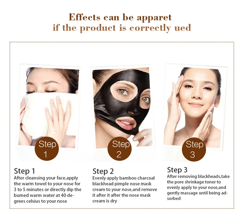 EFERO Blackhead Remover Mask for Face Mask Black Head Nose Dot Spot Peel Off Acne Needle Extractor Whitehead Pore Cleaner
EFERO Blackhead Remover Mask for Face Mask Black Head Nose Dot Spot Peel Off Acne Needle Extractor Whitehead Pore Cleaner