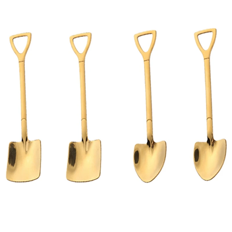 4PCS Coffee Spoon Cutlery Set Stainless Steel Retro Iron Shovel Ice Cream Spoon Scoop Creative Spoon Tea-Spoon
4PCS Coffee Spoon Cutlery Set Stainless Steel Retro Iron Shovel Ice Cream Spoon Scoop Creative Spoon Tea-Spoon