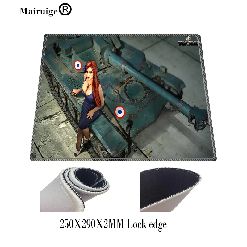 Mairuige World of Tanks Csgo 900x400x2 мм аниме игровой коврик для мыши геймерский компьютерный