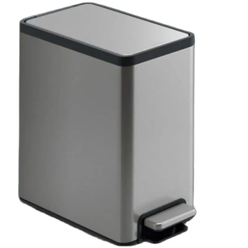Stainless Steel Trash Bin High Capacity Nordic Style Cleaning Tools Accessories Trash Bin Cubo Basura Home Merchandises
Stainless Steel Trash Bin High Capacity Nordic Style Cleaning Tools Accessories Trash Bin Cubo Basura Home Merchandises