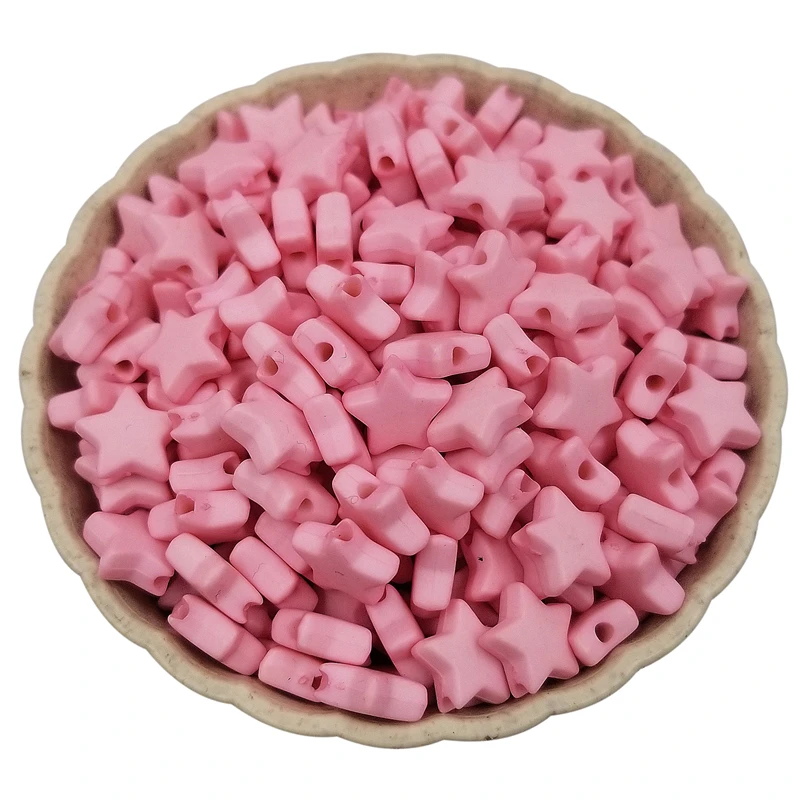 100PCS/Lot Acrylic 9mm DIY Making Beads Star Shape Loose Bead Sweet Findings Spacer Pink Rose Red Jewelry Accessories Women Girl
100PCS/Lot Acrylic 9mm DIY Making Beads Star Shape Loose Bead Sweet Findings Spacer Pink Rose Red Jewelry Accessories Women Girl