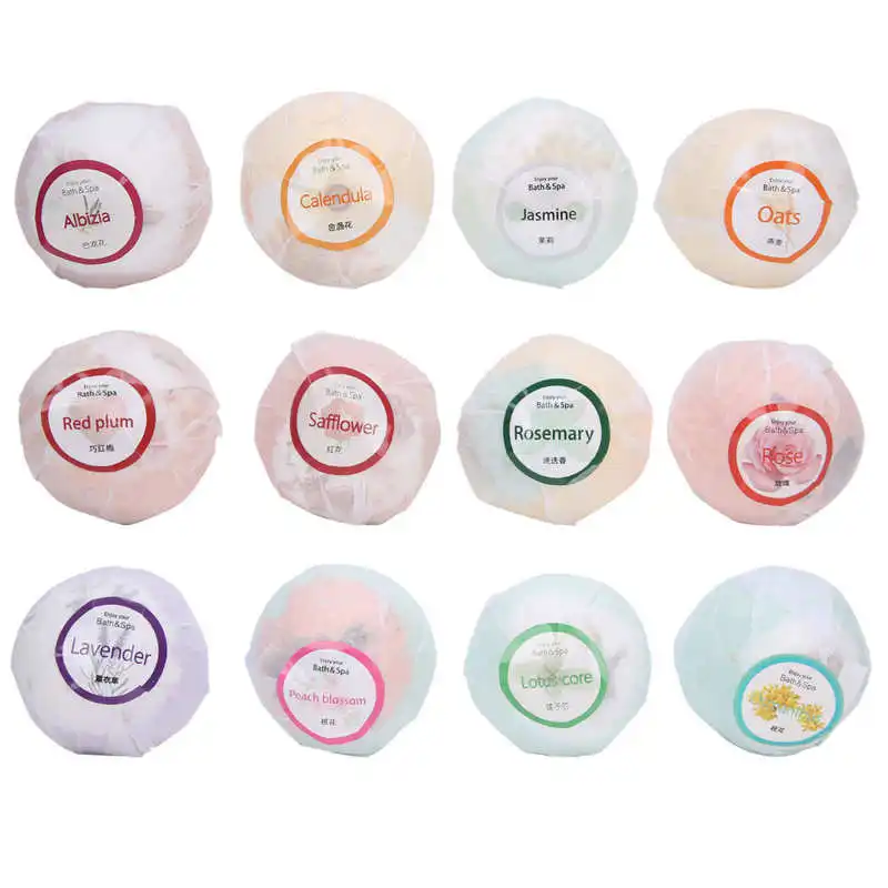 Plant Extract Bath Salt Ball Essential Oil Refreshing Moisturizing Bubble Bath Salt Ball Set 12pcs/lot
Plant Extract Bath Salt Ball Essential Oil Refreshing Moisturizing Bubble Bath Salt Ball Set 12pcs/lot