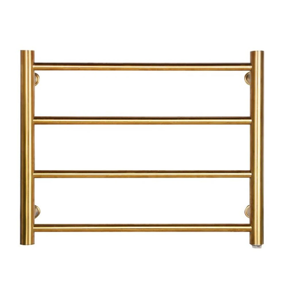Gold Electric Towel Rack Electric Rail 4 Bars Ladder 304 Stainless Steel Clothes/Towel Warmer Rack Drying Rack For Bathroom
Gold Electric Towel Rack Electric Rail 4 Bars Ladder 304 Stainless Steel Clothes/Towel Warmer Rack Drying Rack For Bathroom