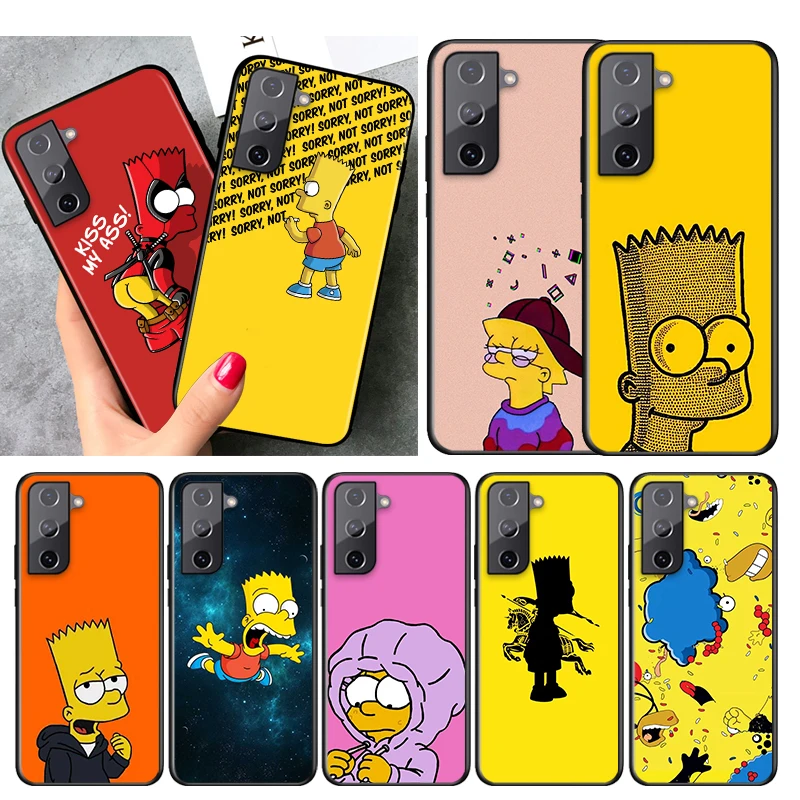 Anime Simpsons For Samsung S22 S21 S20 FE Ultra Pro Lite S10 5G S10E S9 S8 S7 S6 Edge Plus Black Phone Case Capa
Anime Simpsons For Samsung S22 S21 S20 FE Ultra Pro Lite S10 5G S10E S9 S8 S7 S6 Edge Plus Black Phone Case Capa