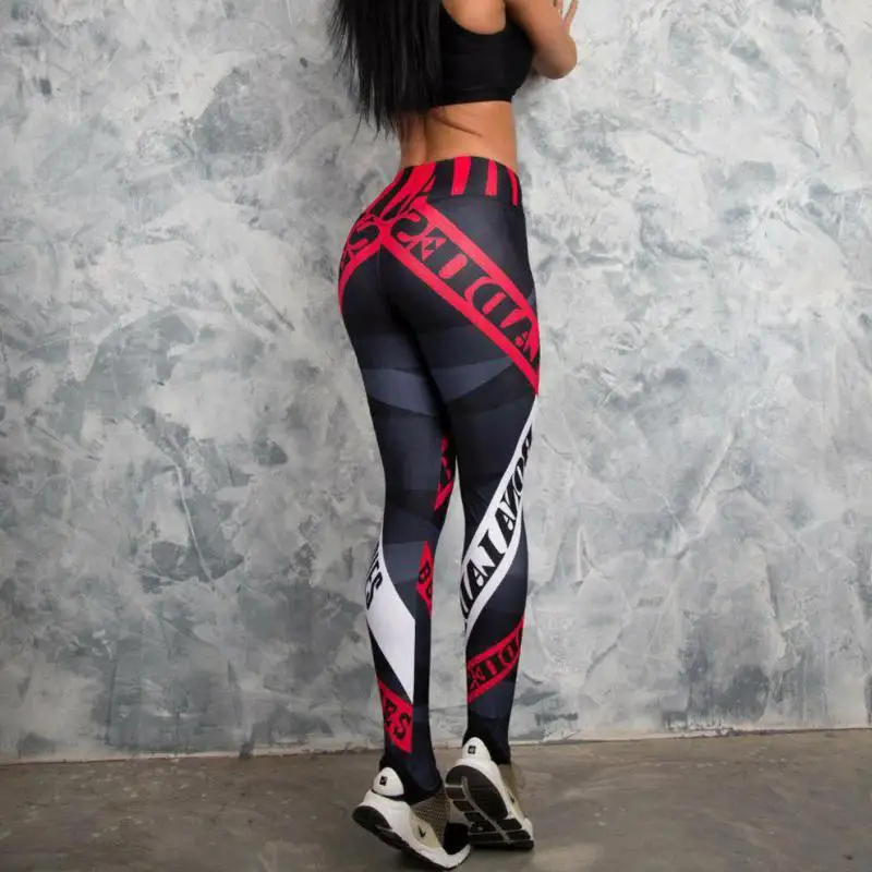 High waist leggings digital geometric striped letter printing women's training fitness leggings
High waist leggings digital geometric striped letter printing women's training fitness leggings