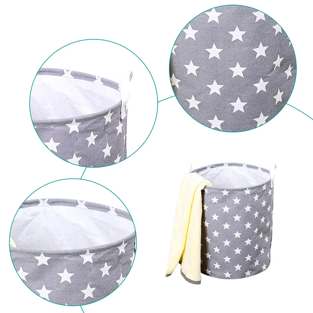 Bathroom Waterproof Storage Bag Household Dirty Laundry Basket Folding Clothing Storage Bucket Clothes Toys Organizer
Bathroom Waterproof Storage Bag Household Dirty Laundry Basket Folding Clothing Storage Bucket Clothes Toys Organizer