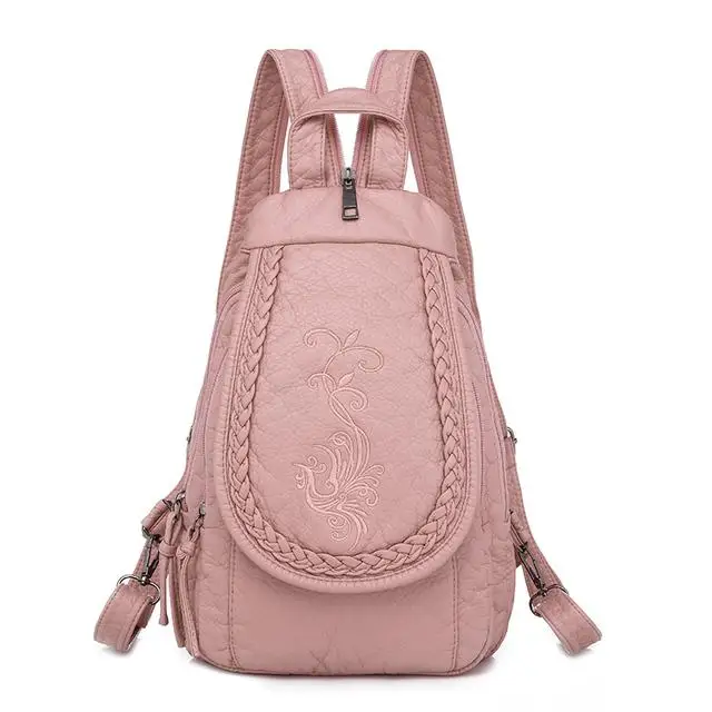 New Women Leather Backpack High Quality Travel Backpack Small School Bags For Teenage Girls Shoulder Bags Mochila Feminina
New Women Leather Backpack High Quality Travel Backpack Small School Bags For Teenage Girls Shoulder Bags Mochila Feminina