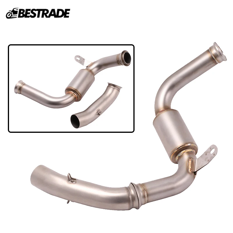 Motorcycle Deleted Catalyst Exhaust Middle Link Connect Pipe Modified For Duke 125 250 390 RC390 2017-2020 Stainless Steel
Motorcycle Deleted Catalyst Exhaust Middle Link Connect Pipe Modified For Duke 125 250 390 RC390 2017-2020 Stainless Steel