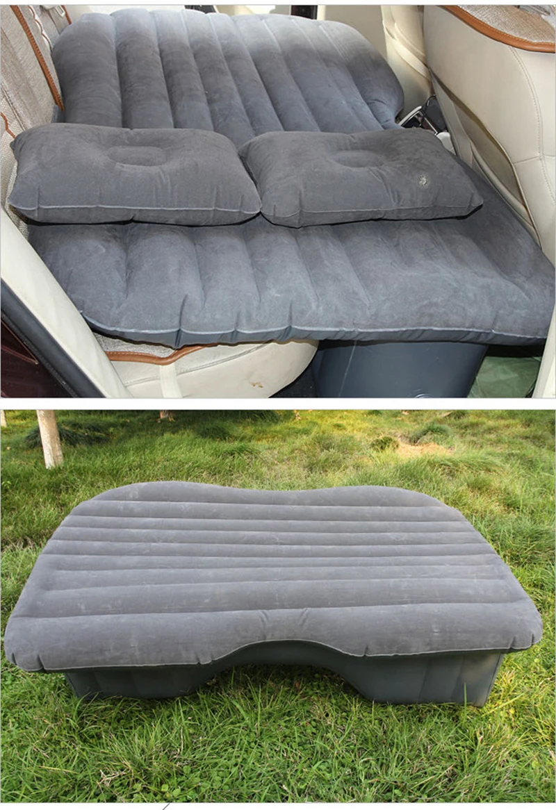Inflatable Car Travel Air Mattress Back Seat - Pump Kit Premium Quality- Vacation Camping-Sleep Blow Up Pad Car Bed Back Seat 
Inflatable Car Travel Air Mattress Back Seat - Pump Kit Premium Quality- Vacation Camping-Sleep Blow Up Pad Car Bed Back Seat
