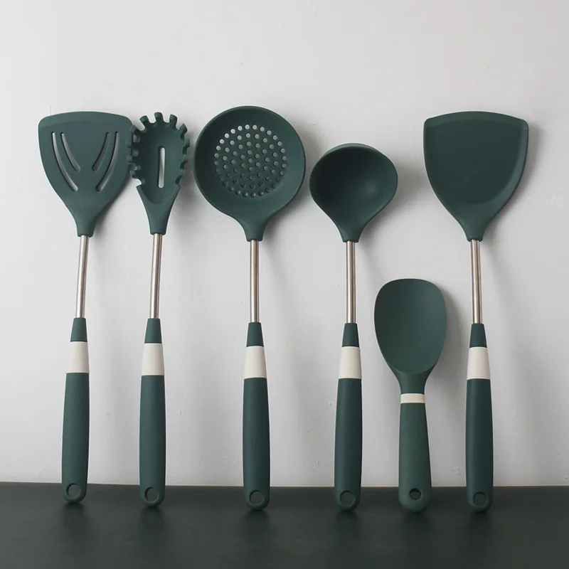 Silicone Shovel Special Shovel for Non Stick Pot Spatula High Temperature Resistant Cooking Spoon Household Cooking Spoon
Silicone Shovel Special Shovel for Non Stick Pot Spatula High Temperature Resistant Cooking Spoon Household Cooking Spoon