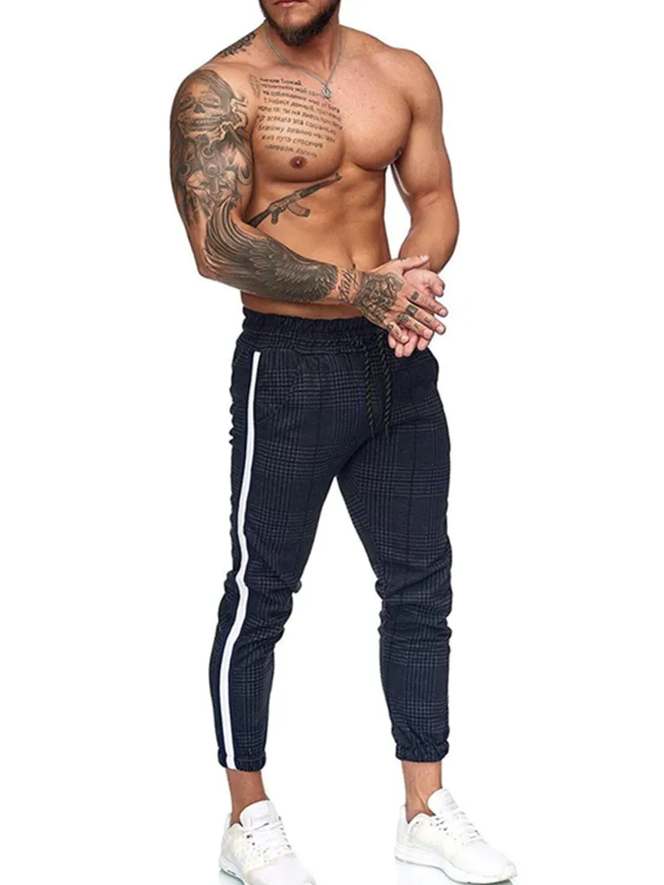Men Springtime SlimS Workout Jogging Pants Side stripe Sweatpants Casual Long Pants Men Fitness Bodybuilding Pencil Pants M -3XL
Men Springtime SlimS Workout Jogging Pants Side stripe Sweatpants Casual Long Pants Men Fitness Bodybuilding Pencil Pants M -3XL