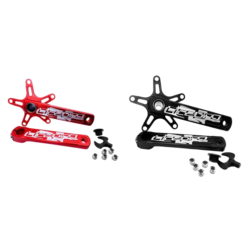 Litepro Edge Crank 130BCD 170mm 5Claw Aluminum Alloy CNC Press-in Bottom Bracket Road Folding Bike Crankset Part
Litepro Edge Crank 130BCD 170mm 5Claw Aluminum Alloy CNC Press-in Bottom Bracket Road Folding Bike Crankset Part