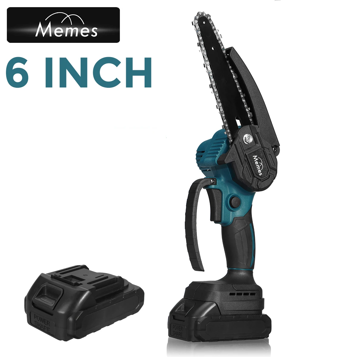 6 Inch 21V Mini Electric Chain Saw Cordless Woodworking Pruning Cutting Rechargeable Garden Logging Power Tool With Battery
6 Inch 21V Mini Electric Chain Saw Cordless Woodworking Pruning Cutting Rechargeable Garden Logging Power Tool With Battery