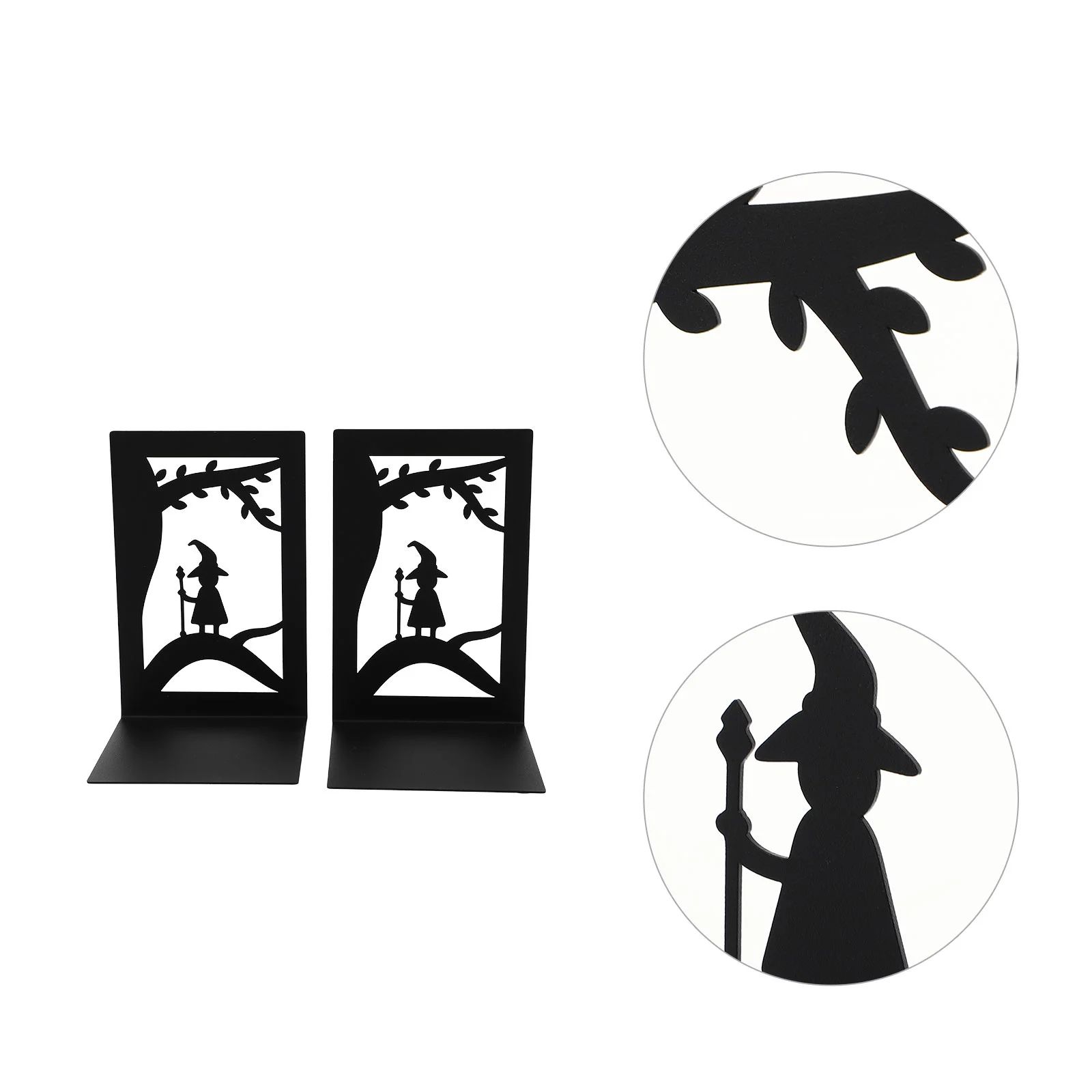 2Pcs Metal Iron Art Bookend Book Holder Book Ends for Home Study Room Office
2Pcs Metal Iron Art Bookend Book Holder Book Ends for Home Study Room Office