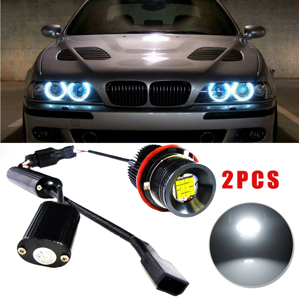 Auto LED Lights Ring marker Replacement Car 1 Pair 160W For BMW E39 E60 E61 E87 E53 E63 E65
Auto LED Lights Ring marker Replacement Car 1 Pair 160W For BMW E39 E60 E61 E87 E53 E63 E65