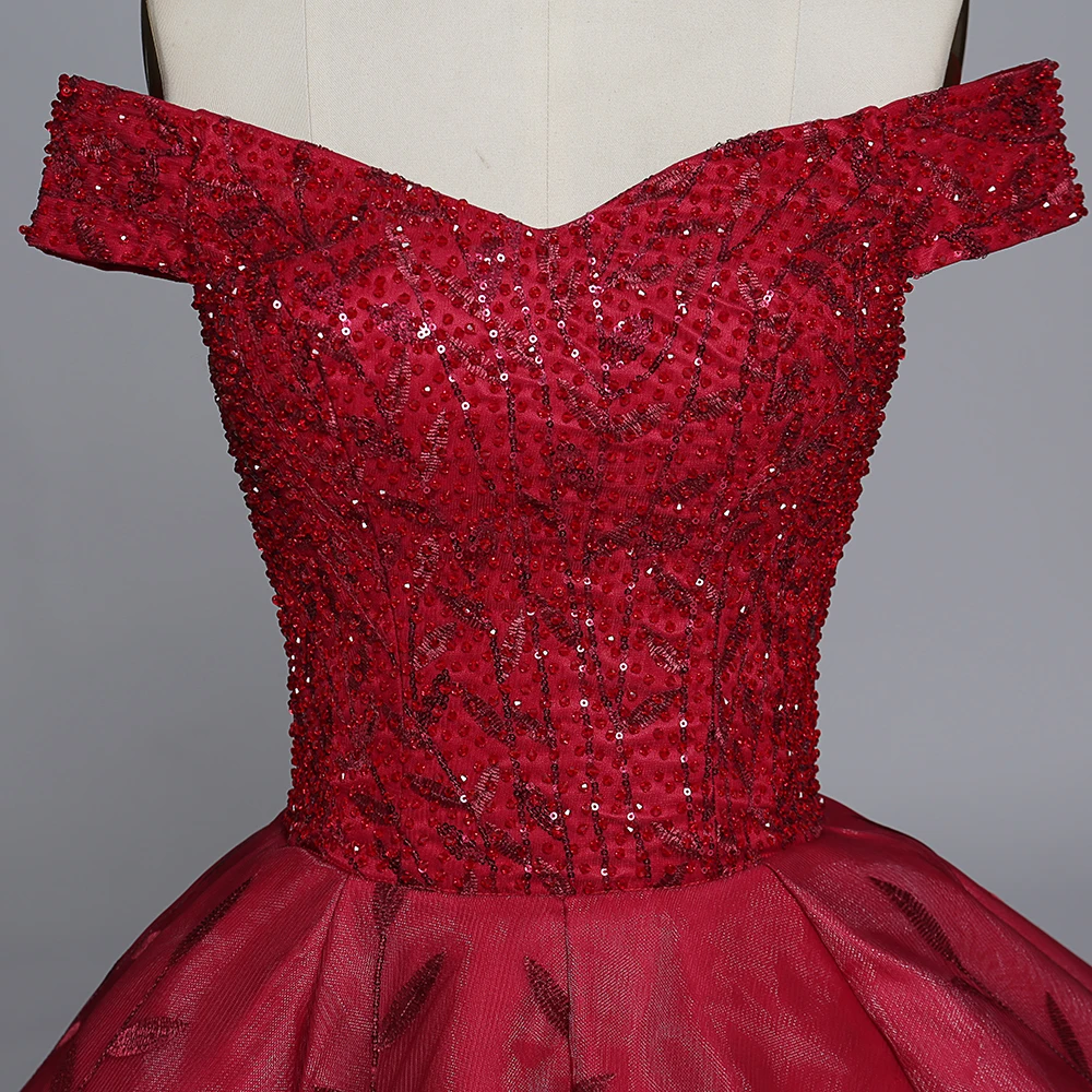 Real Photo Ankle Length Arabic Ball Gown Burgundy Evening Dresses 2020 for Women Celebrity abendkleider vestido formal fiesta
Real Photo Ankle Length Arabic Ball Gown Burgundy Evening Dresses 2020 for Women Celebrity abendkleider vestido formal fiesta