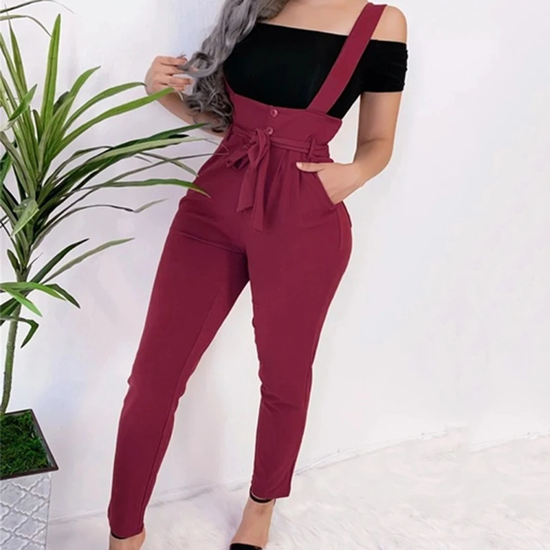 2020 Fashion Casual Slim Stretch Suspender Trousers New Style Straight Three Colors Dungarees Vintage Slim Pant
2020 Fashion Casual Slim Stretch Suspender Trousers New Style Straight Three Colors Dungarees Vintage Slim Pant