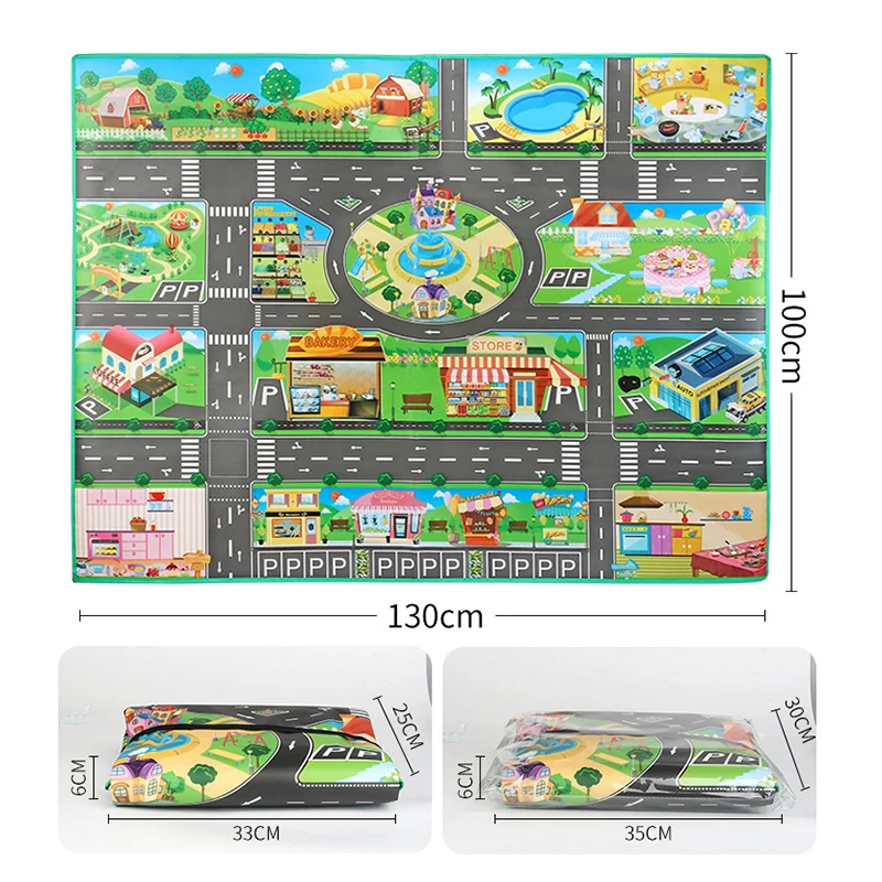 Baby Play Mat City Traffic Road Map Mat Carpet City Car Parking Lot Roadmap Traffic Signs Baby Climbing Playing Mat Game
Baby Play Mat City Traffic Road Map Mat Carpet City Car Parking Lot Roadmap Traffic Signs Baby Climbing Playing Mat Game