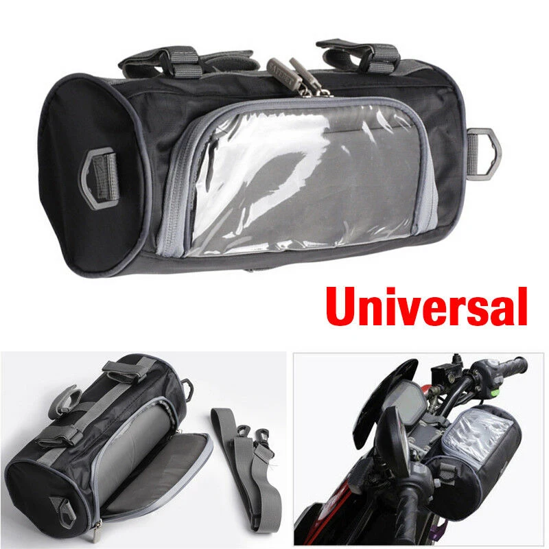 Black Motorcycle Electric Car Front Handlebar Fork Storage Bag Container Cell Phone Pocket
Black Motorcycle Electric Car Front Handlebar Fork Storage Bag Container Cell Phone Pocket