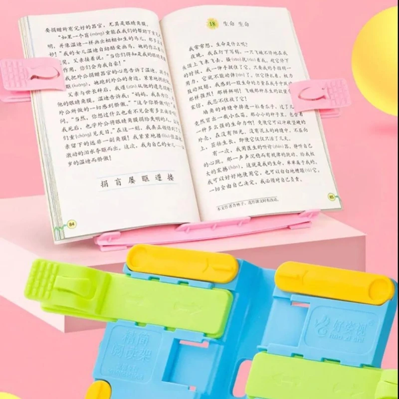 Adjustable Kid Children Reading Shelf Holder Portable Folding Book Stand Support 
Adjustable Kid Children Reading Shelf Holder Portable Folding Book Stand Support