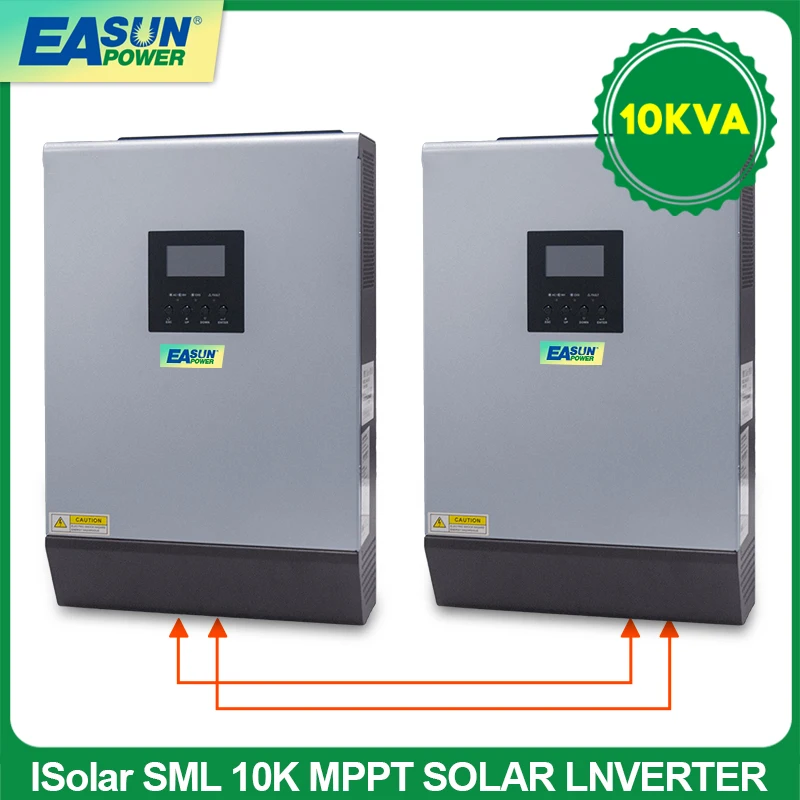 MPPT 10KVA Off Grid Inverter 220V Solar Inverter 8000W 60A 48V Pure Sine Wave Hybrid Inverter 60A Battery Charger
MPPT 10KVA Off Grid Inverter 220V Solar Inverter 8000W 60A 48V Pure Sine Wave Hybrid Inverter 60A Battery Charger