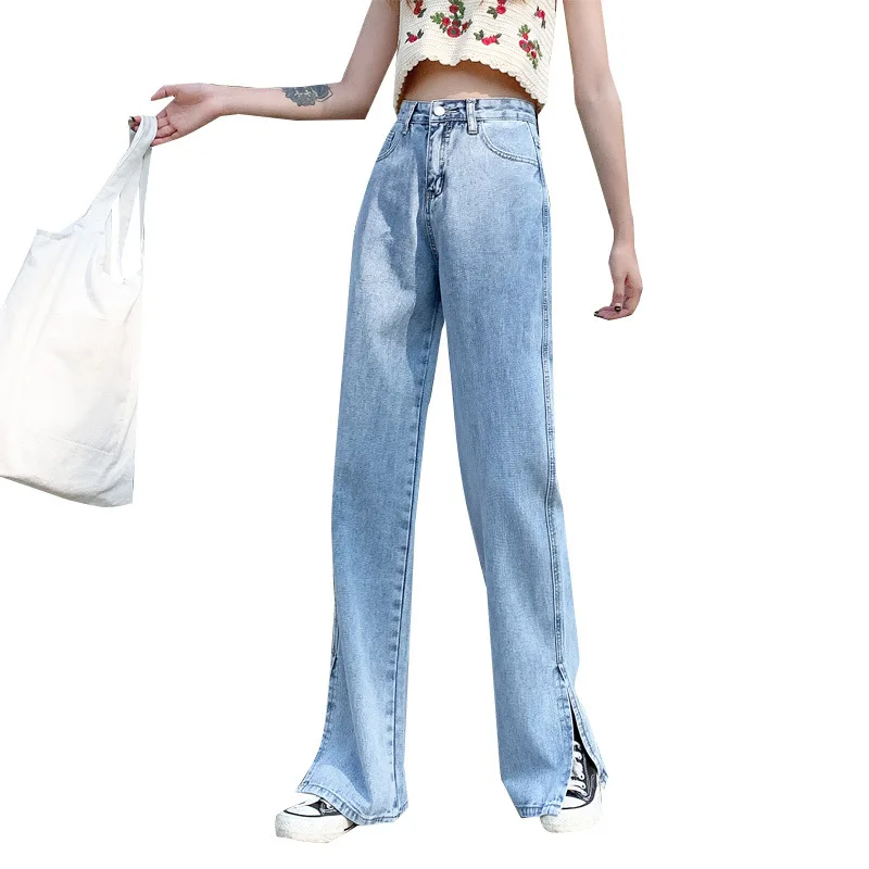 Summer Women's Fashion Jeans Woman High Waist Wide Leg Pants Straight Mom Jeans Slim Women Streetwear Loose Pants Casual Jeans
Summer Women's Fashion Jeans Woman High Waist Wide Leg Pants Straight Mom Jeans Slim Women Streetwear Loose Pants Casual Jeans