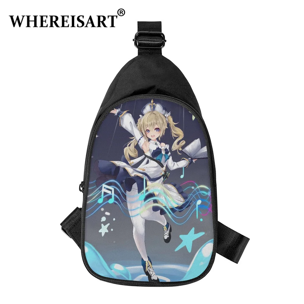 WHEREISART Genshin Impact Lovely Barbara Crossbody Bag Teenagers Kosher Cartoon Shoulder Bag Boys Distinctive Chest Bag Girls
WHEREISART Genshin Impact Lovely Barbara Crossbody Bag Teenagers Kosher Cartoon Shoulder Bag Boys Distinctive Chest Bag Girls