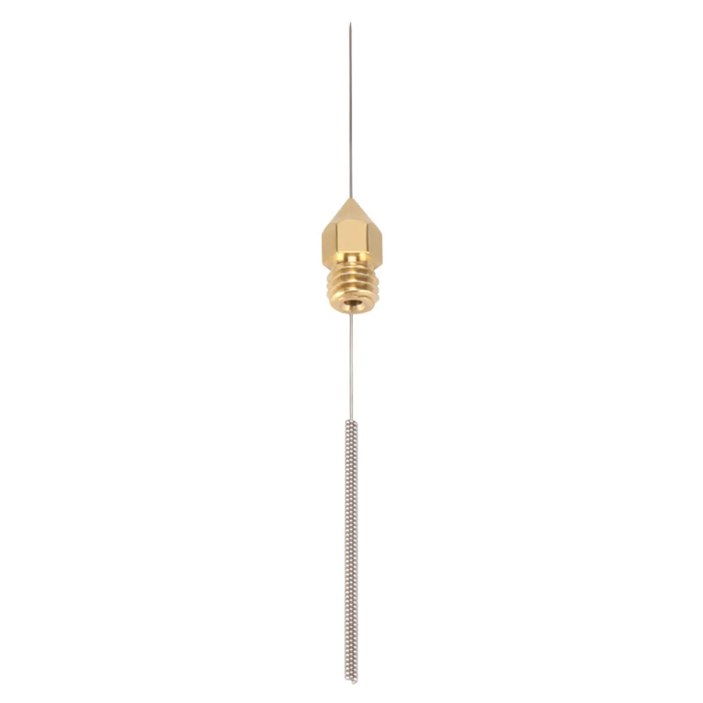 3D Printer Nozzle Brass Extrude Head Mini Portable Brass Nozzle Firm Printer Thread
3D Printer Nozzle Brass Extrude Head Mini Portable Brass Nozzle Firm Printer Thread
