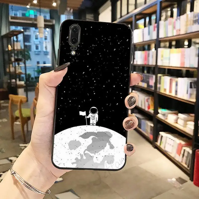 Black Moon Stars Space Astronaut Phone Case For Huawei honor Mate P 10 20 30 40 Pro 10i 9 10 20 8 x Lite
Black Moon Stars Space Astronaut Phone Case For Huawei honor Mate P 10 20 30 40 Pro 10i 9 10 20 8 x Lite