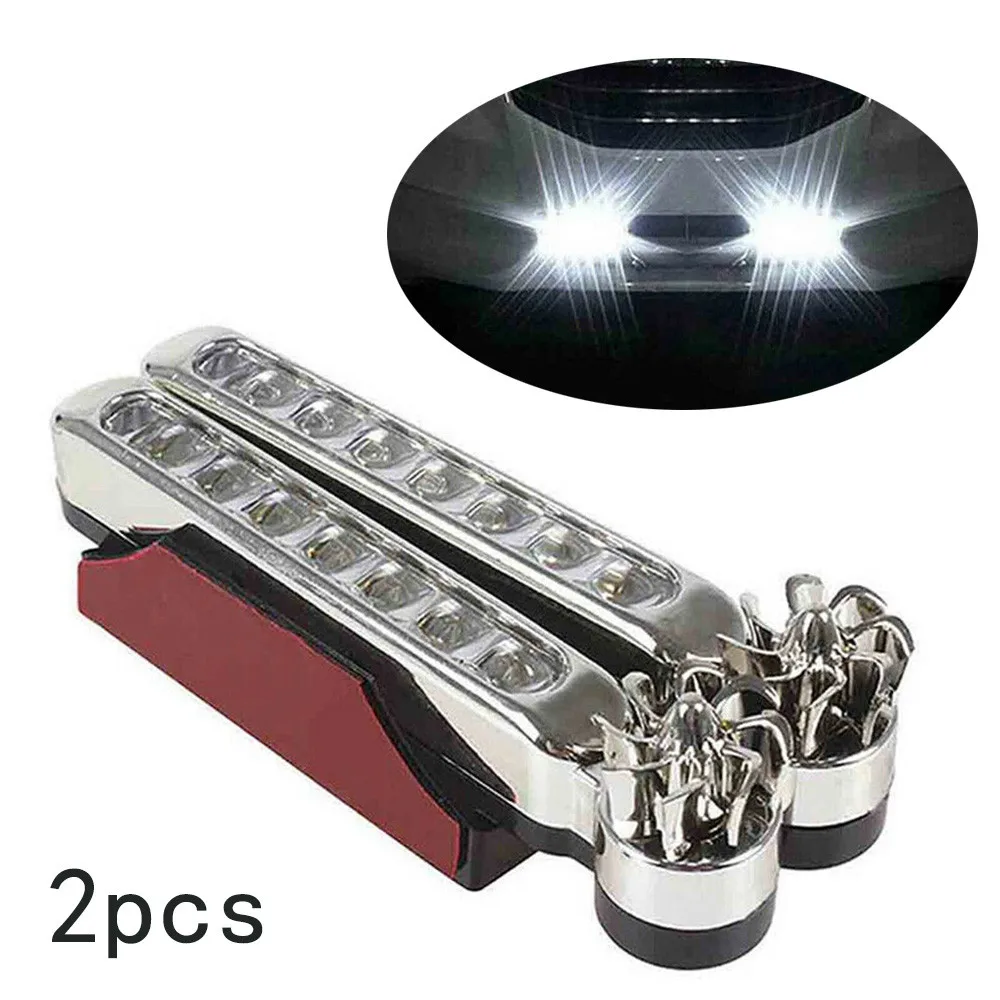 2pcs Wind Power 8-LED Car Daytime Running Light Fog Lamp DRL Driving Day Lights With 8pcs High Brightness LED
2pcs Wind Power 8-LED Car Daytime Running Light Fog Lamp DRL Driving Day Lights With 8pcs High Brightness LED