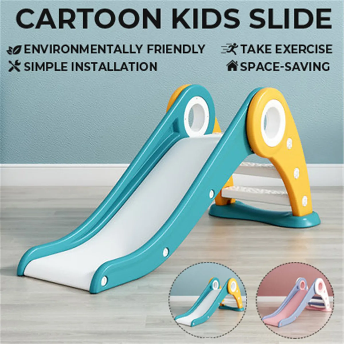 Infant Shining Slides For Kids Folding Slide Play Children's toy "Small slide" Kids Birthday Toys for children Slide Outdoor Fun
Infant Shining Slides For Kids Folding Slide Play Children's toy "Small slide" Kids Birthday Toys for children Slide Outdoor Fun