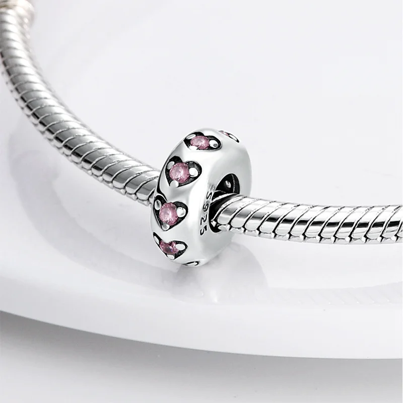 Fits Original Pandora Bracelet Necklace silver color Peach Heart Septum Angle Round Beads silver color Beads Women Jewelry
Fits Original Pandora Bracelet Necklace silver color Peach Heart Septum Angle Round Beads silver color Beads Women Jewelry