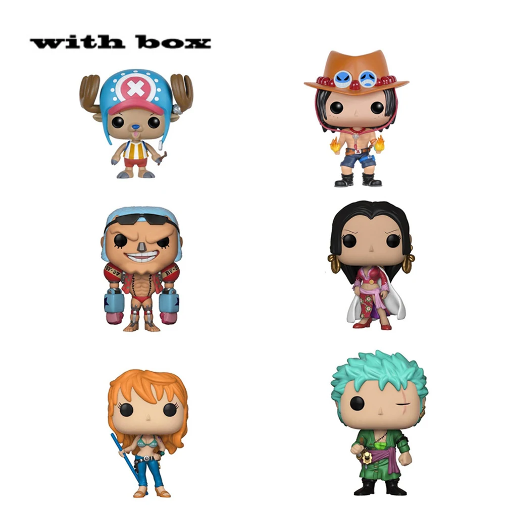 NEW! POP One Piece Collectible Model Toy D. Luffy NAMI FRANKY with box Vinyl Action Figures Model Toys for Children gift
NEW! POP One Piece Collectible Model Toy D. Luffy NAMI FRANKY with box Vinyl Action Figures Model Toys for Children gift
