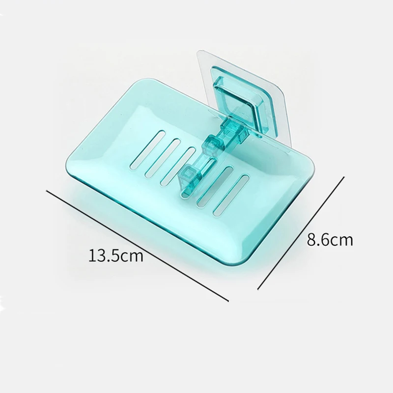 Transparent drain soap box paste wall hanging soap holder toilet creative plastic soap holder soap box
Transparent drain soap box paste wall hanging soap holder toilet creative plastic soap holder soap box