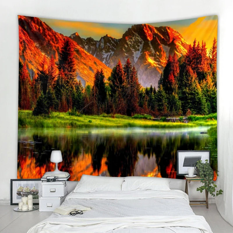 3D Natural Scenery Wall Tapestry Landscape Scenery Tapestry Mandala Decoration Wall Tapestry Bohemian Decoration Tapestry
3D Natural Scenery Wall Tapestry Landscape Scenery Tapestry Mandala Decoration Wall Tapestry Bohemian Decoration Tapestry