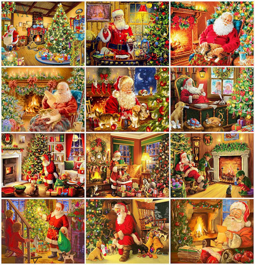 YNX 5D DIY Christmas Tree Full Diamond Painting Cross-Stitch Handicrafts Stick Diamond Embroidery Home Decoration New Year Gift
YNX 5D DIY Christmas Tree Full Diamond Painting Cross-Stitch Handicrafts Stick Diamond Embroidery Home Decoration New Year Gift