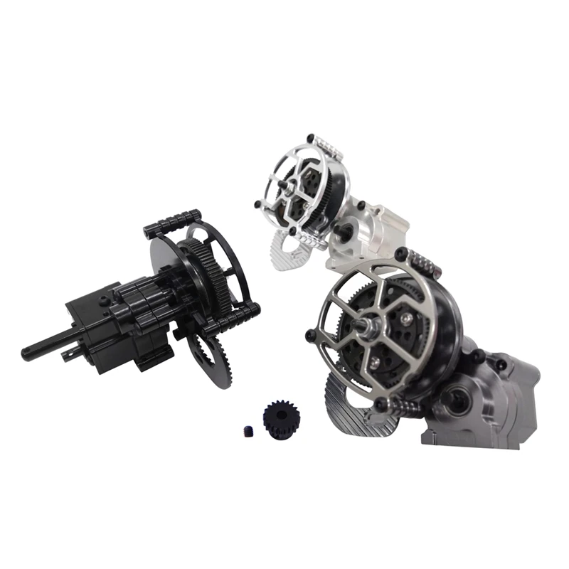 2Set Metal CNC Gear Box Transfer Transmission Case Center Gearbox With Steel Gear Set For 1/10 Axial Wraith,B & C
2Set Metal CNC Gear Box Transfer Transmission Case Center Gearbox With Steel Gear Set For 1/10 Axial Wraith,B & C