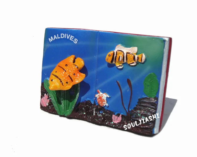 Maldives souvenirs creative resin books refrigerator magnets magnetic stickers message stickers
Maldives souvenirs creative resin books refrigerator magnets magnetic stickers message stickers